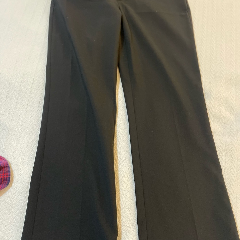 26 Inseam perfect Black Wide-Leg Trousers